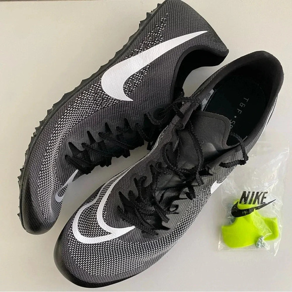 Nike Ja Fly 4 Track Field Sprinting Spikes Black White Gold Men’s 13 DR2741-001 - Picture 1 of 13